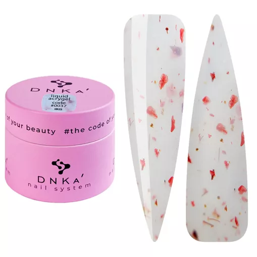 DNKa Liquid AcrylGel Акрил-гель рідкий для укріплення 15ml №037 Iris  